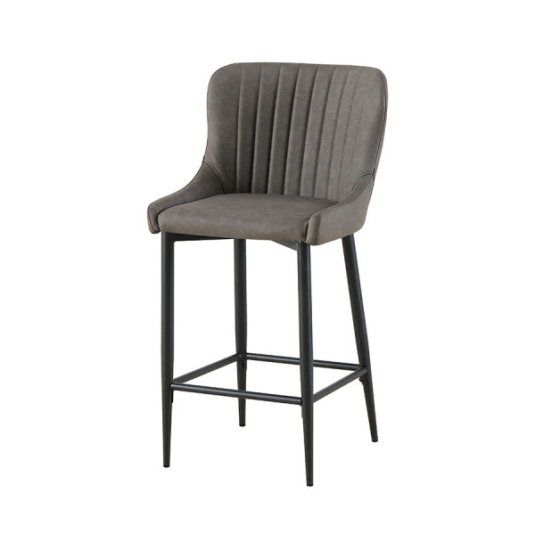 Maria Barstool PU Grey